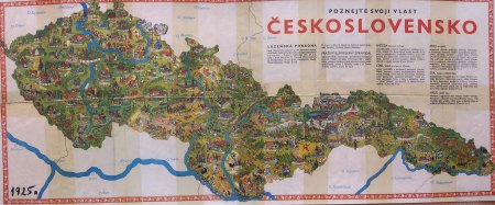 Mapa ČSR