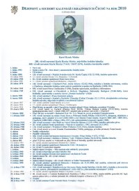 Dějepisný a soudobý kalendář ukrajinských Čechů na rok 2010